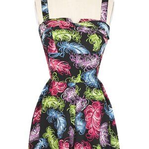 EUC Trashy Diva Trixie Romper Fancy Feathers Size L